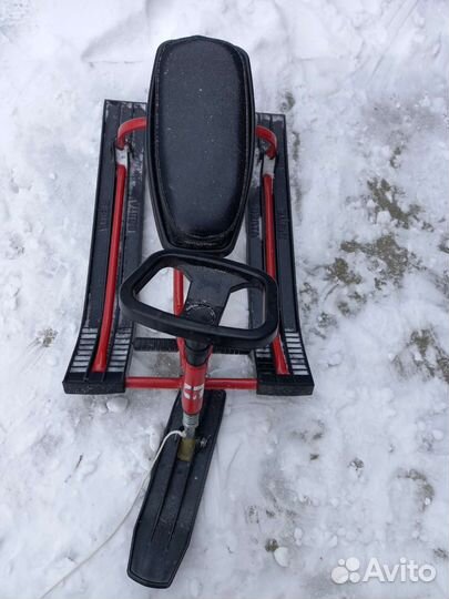 Снегокат рулевой