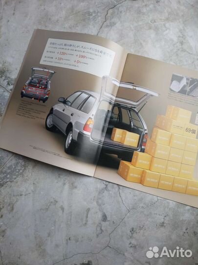 Toyota corolla 100 wagon Г/П. Оригинальный каталог