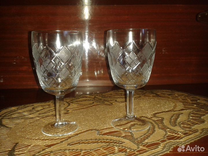 Хрустальные фужеры