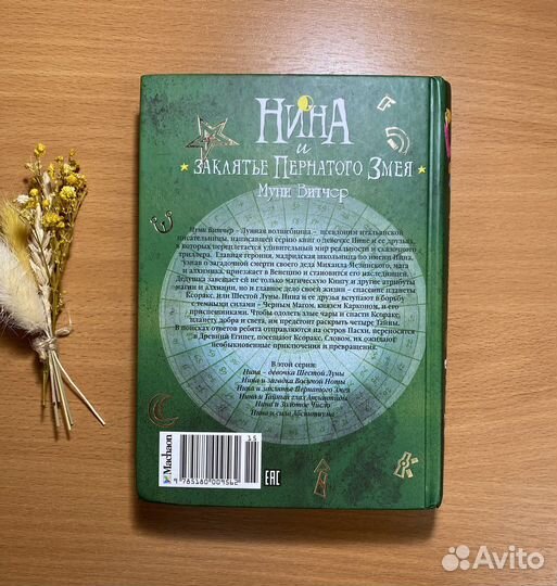 Книга ‘’Нина и заклятье Пернатого Змея’’