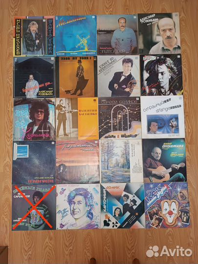 Виниловые пластинки. Российская эстрада