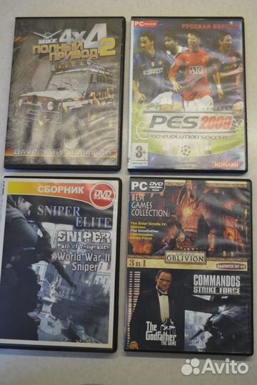 DVD игры диски