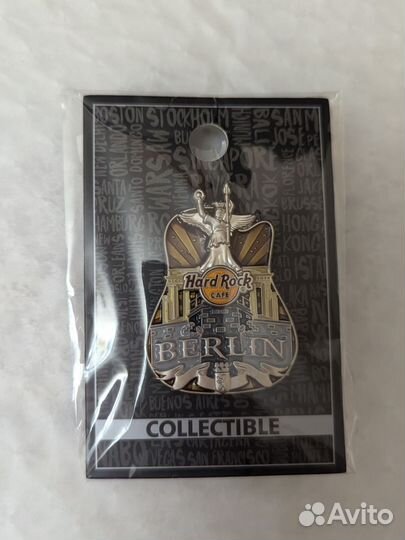 Значок hard rock cafe из Берлина
