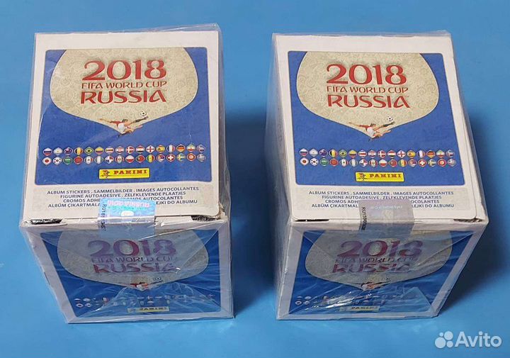 2 блока чм 2018 (версия на 670 наклеек)