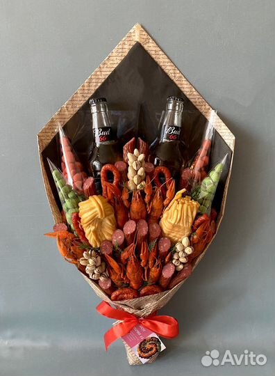 Мужской набор подарок букет