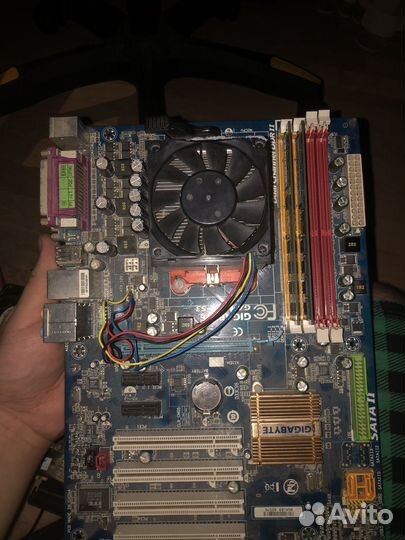 Материнская плата с процессором am3