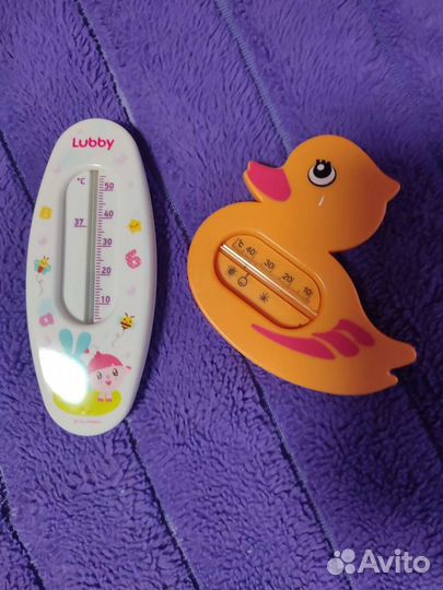 Горка гамачок и термометр