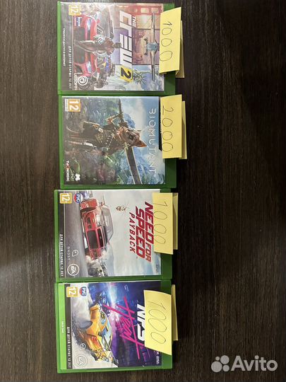 Игры на Xbox One диски