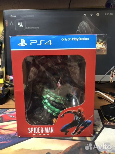 Человек паук фигурка ps4