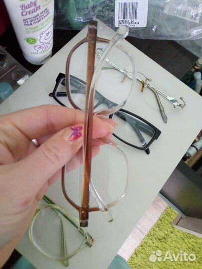 Очки с диоптриями новые и немного б/у от