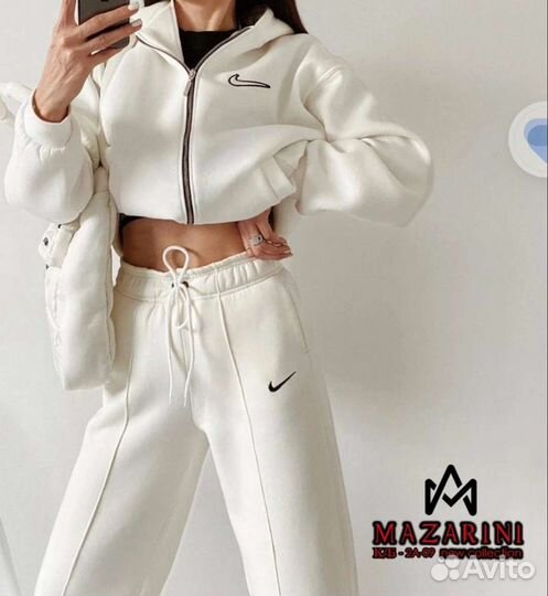 Спортивный костюм nike трехнитка флисовый