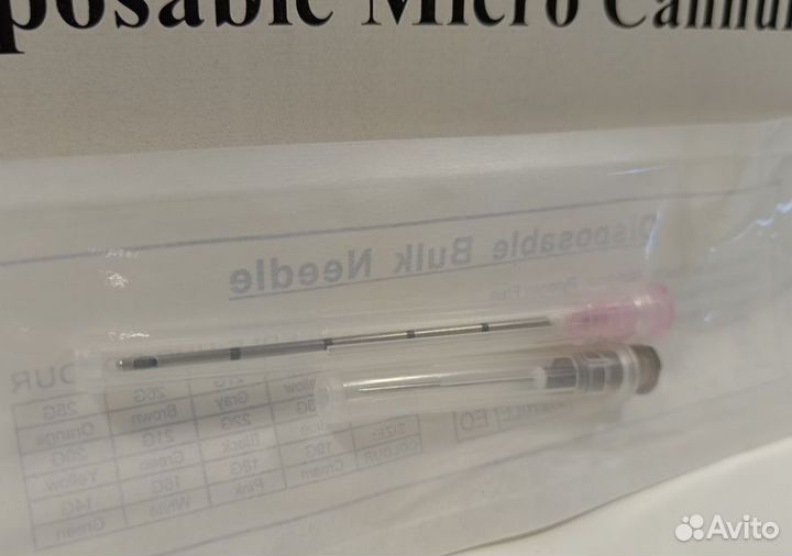 Канюля для контурной пластики 18G50 (игла в компле