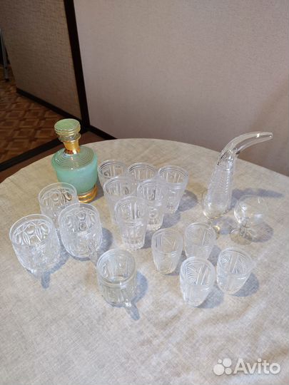 Хрустальная посуда СССР