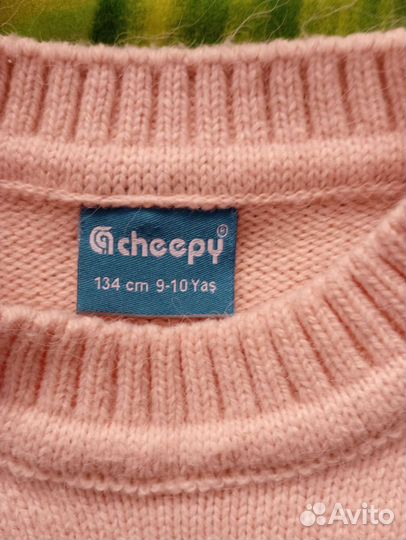 Свитер туника для девочки