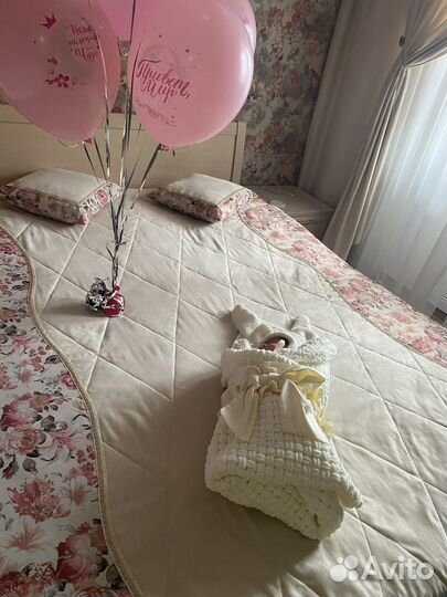 Бант для конверта на выписку