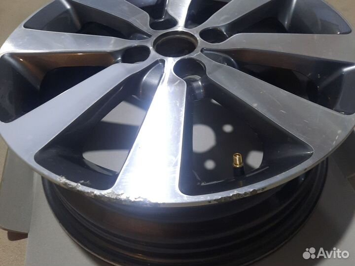 Литой диск r 16 kia rio