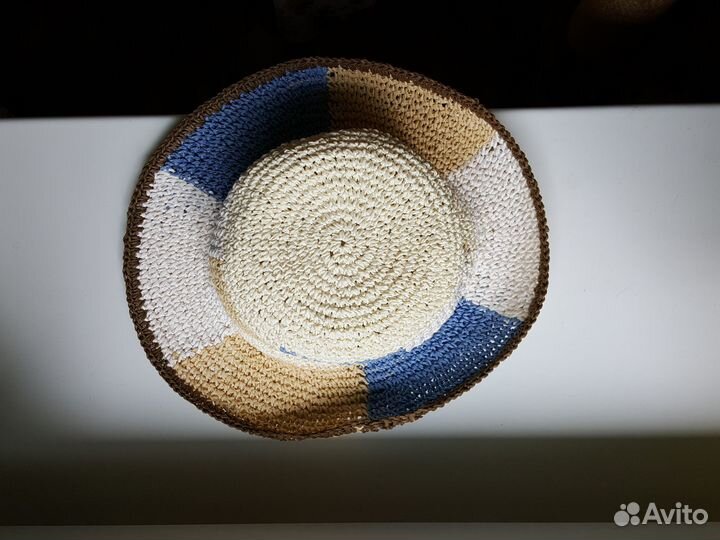 Шляпа вязаная летняя