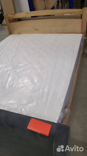 Кровать из массива сосны веста 160 на 200