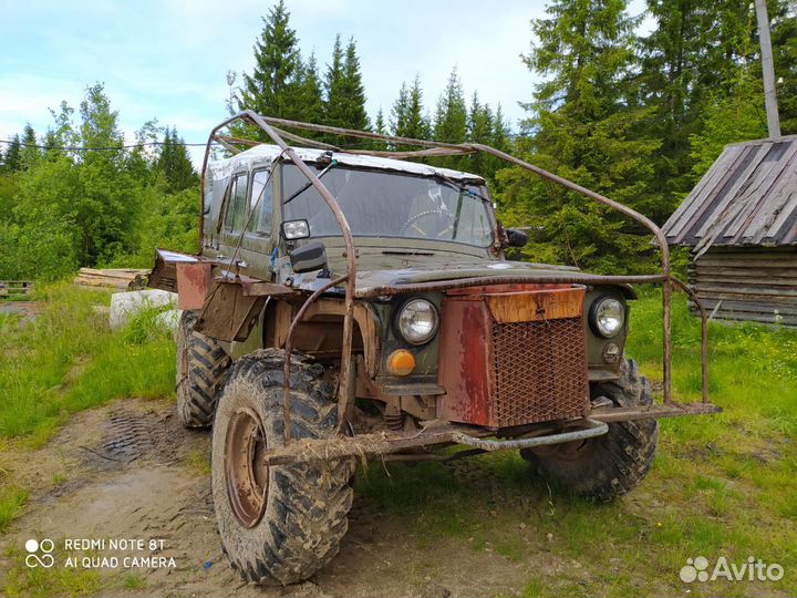 УАЗ вездеход болотоход самоделка