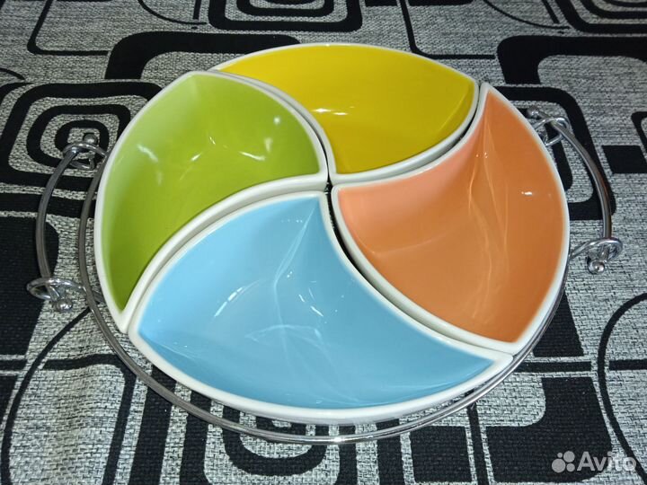 Менажница тарелки салатница посуда