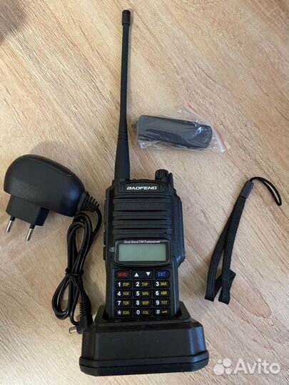Рация туристическая baofeng UV-5R 5W черная
