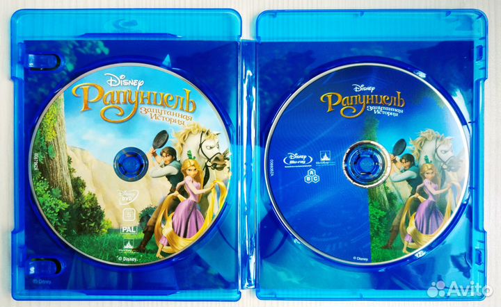 Рапунцель: Запутанная История (Blu-Ray + DVD)
