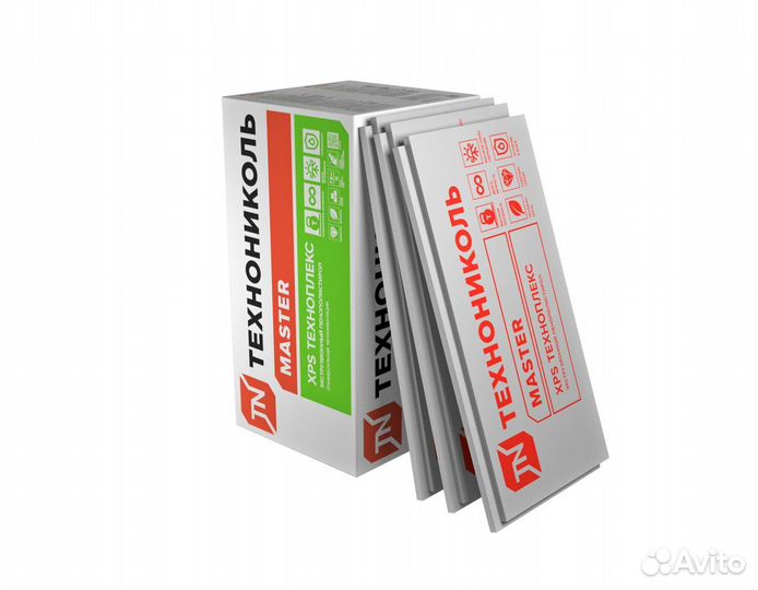 Теплоизоляция Технониколь Техноплекс 1200х600х20мм