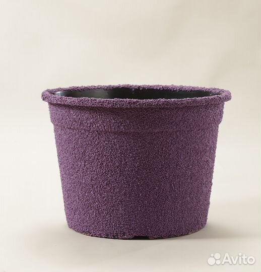 Кашпо “Баклажан” 45 литров с дренажным отверстием