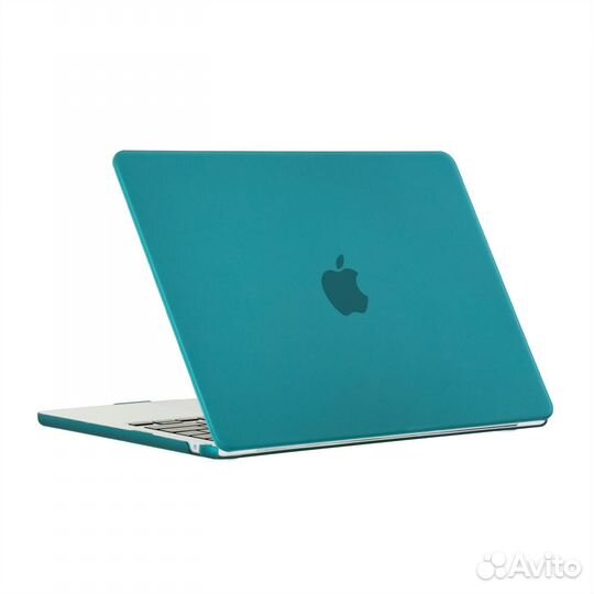 Чехол для MacBook Air 13 2018-2021 матовый зеленый