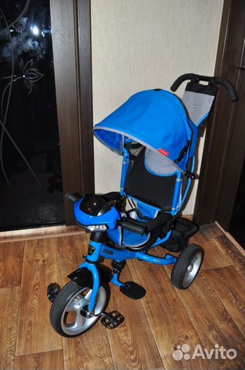 Велосипед коляска с ручкой Moby Kids