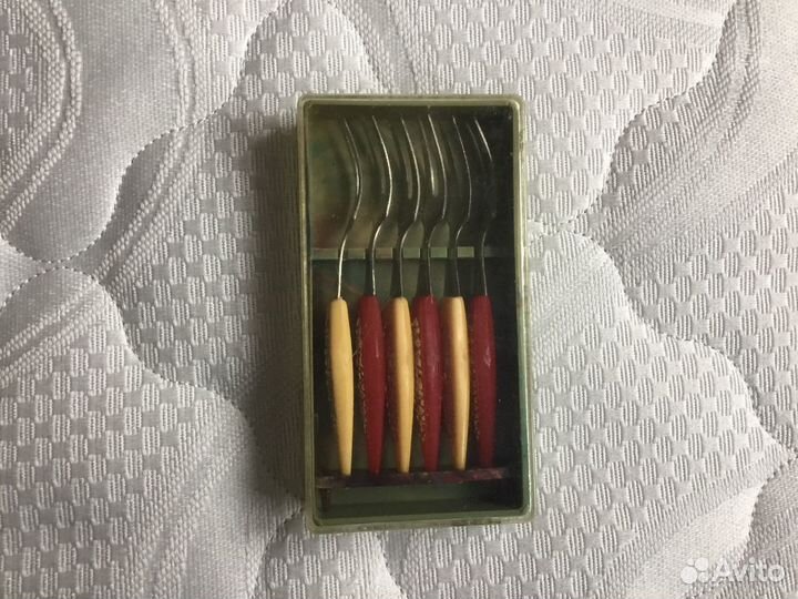 Набор вилочек для канапе СССР