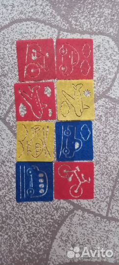 Трафареты пластиковые для детского творчества