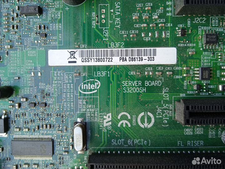 Intel S3200SH - Серверная материнская плата LGA775