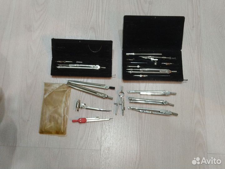 Готовальня СССР, циркули