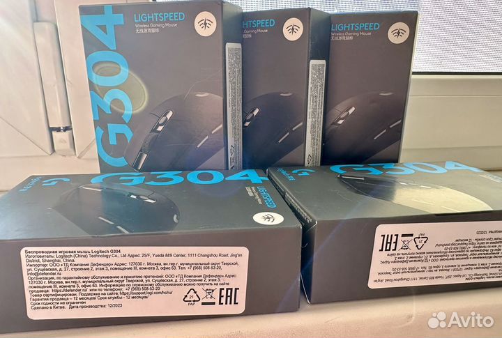 Мышка Logitech G304 новая оригинал