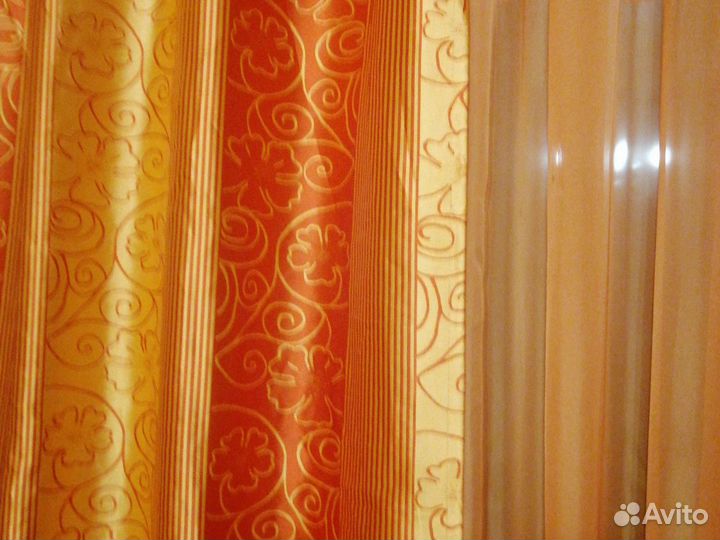 Шторы+тюль