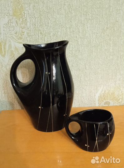 Кувшин с кружкой набор Космос Тбилиси