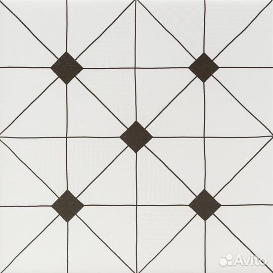 Керамогранит LB Ceramics Домино Геометрия белый 300х300х7 мм (15 шт.1,35 кв.м)