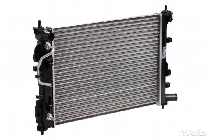 Радиатор охлаждения hyundai solaris/ kia rio