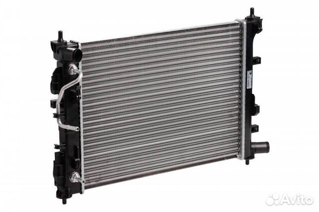 Радиатор охлаждения hyundai solaris/ kia rio