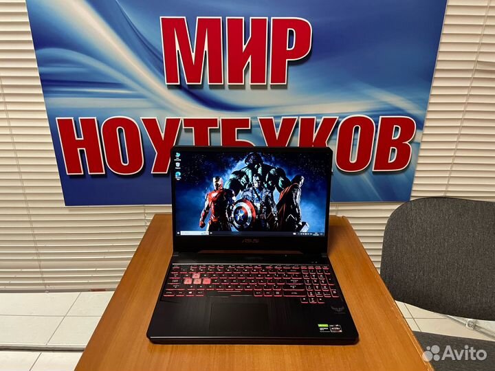 Игровой ноутбук Asus / как новый / 120Hz / IPS