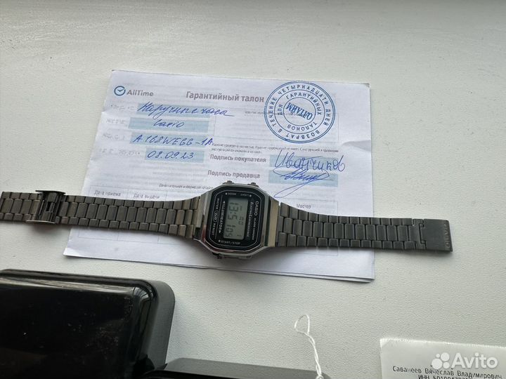 Часы casio vintage