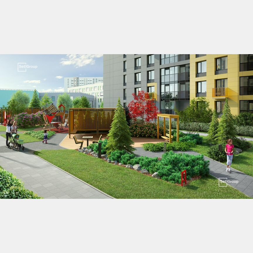 1-к. квартира, 36,5 м², 6/9 эт.