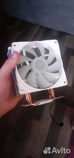 Кулер башенный deepcool gammax gte v2 white
