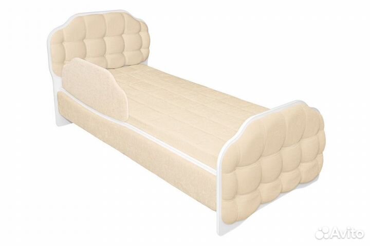 Детская кровать/кровать для мальчика/мягкая спинка