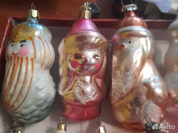 Елочные игрушки СССР