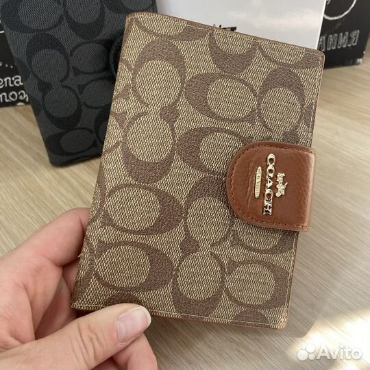 Обложка на паспорт coach новая