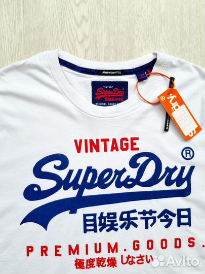 Р. XXL Новая Футболка SuperDry