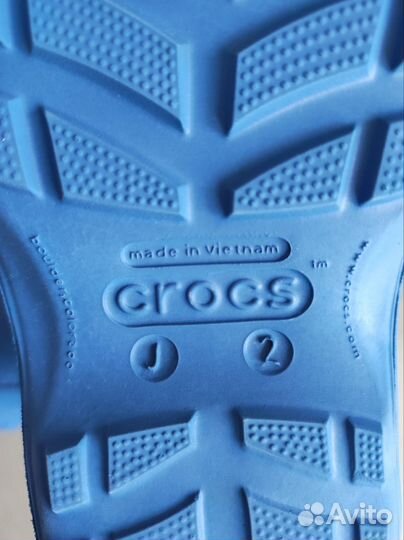 Резиновые сапоги Crocs j2