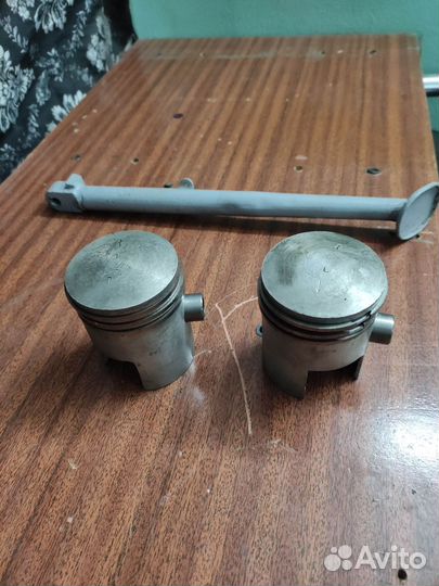 Поршня номинал палец 16 кольца новые ява 350